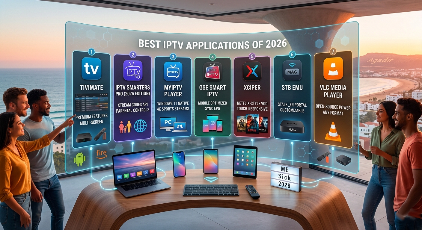 Beste Applications IPTV: Top 7 in 2026